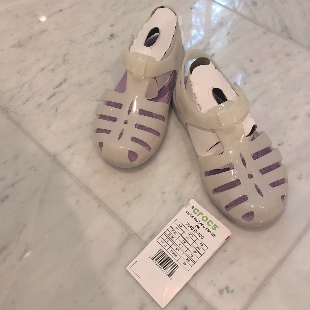 NEW Crocs Isabella Shoes - Toddler Jelly Sandals